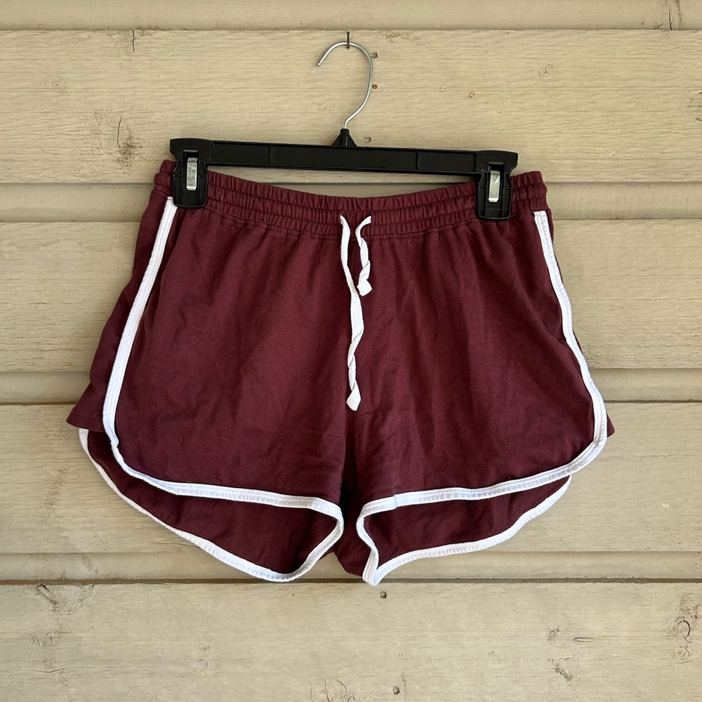 Aeropostale Maroon Athletic Shorts